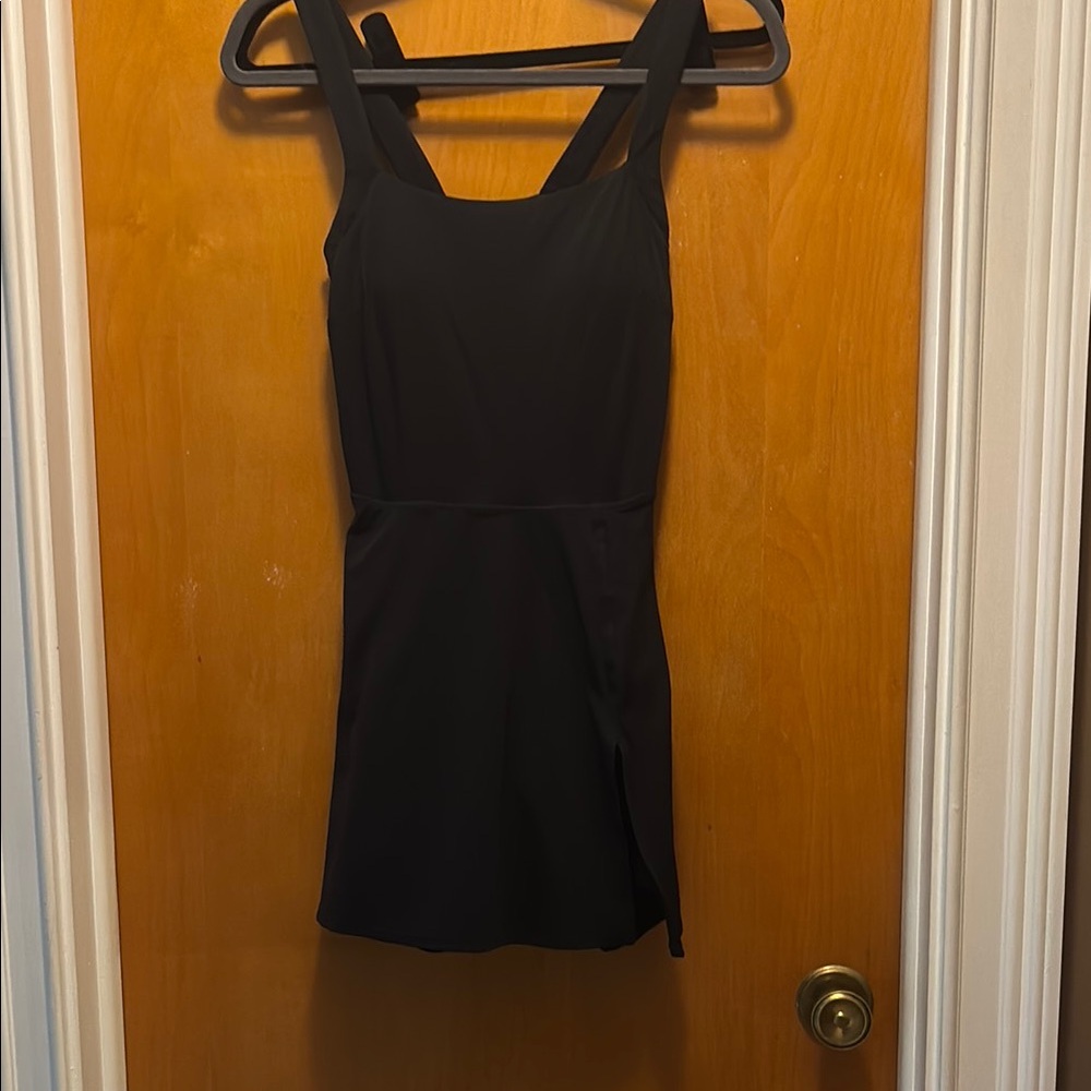 Chic Black Sleeveless Mini Dress